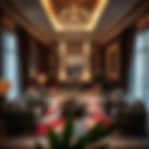 Luxurious apartment interior in Jebel Ali