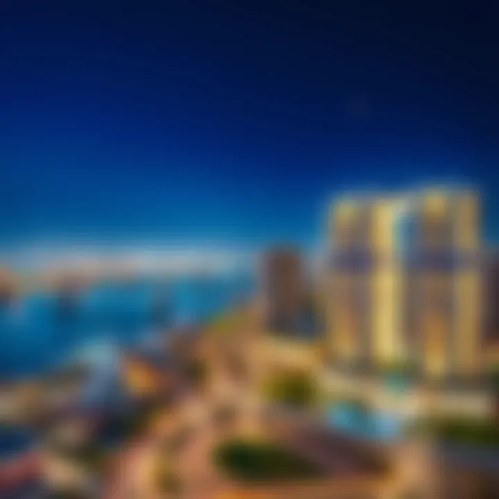 Strategic location of Bay Residence highlighting its accessibility and benefits