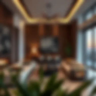 Elegant Interior Design of Bay Villas Elegant interior design of a Bay Villa