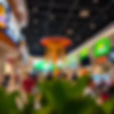 Engaging Entertainment Facilities at Bin Shabib Mall Entertainment zone featuring recreational activities in Bin Shabib Mall