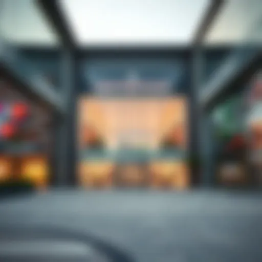 Exterior view of Centrepoint at Dalma Mall showcasing modern architecture