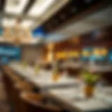 Luxurious dining options at Dubai Airport