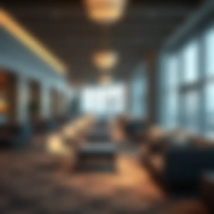 Relaxation lounges designed for comfort