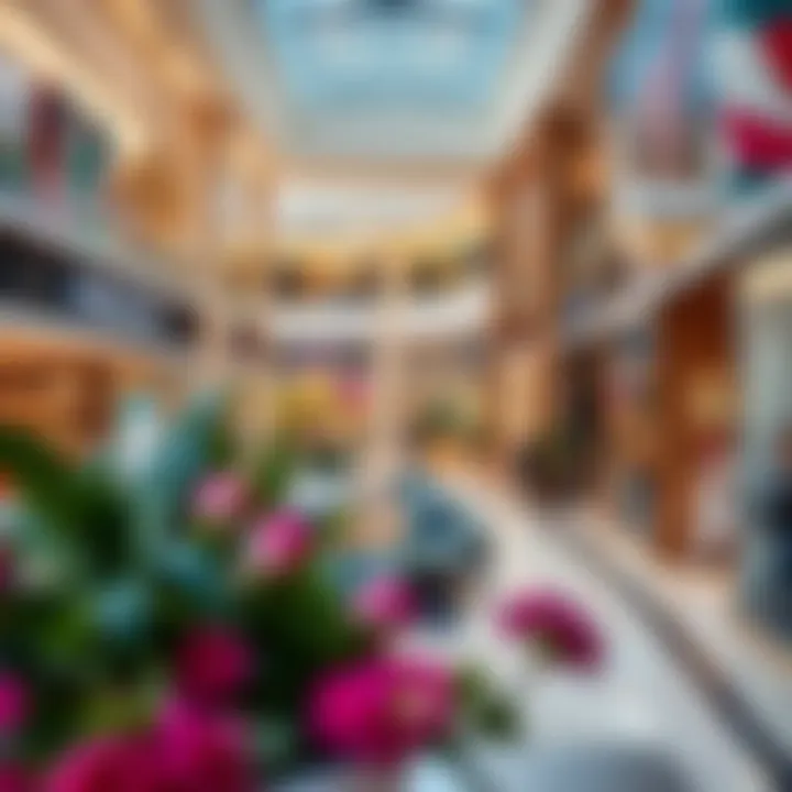 Diverse Retail Landscape at Dubai Hills Mall Vibrant retail spaces showcasing diverse offerings