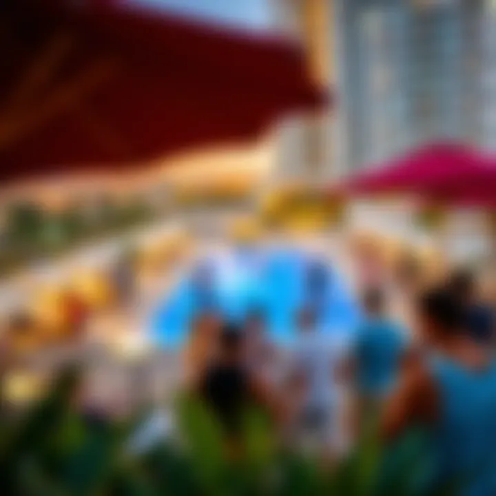 Vibrant lifestyle and leisure activities at Dubai Pointe