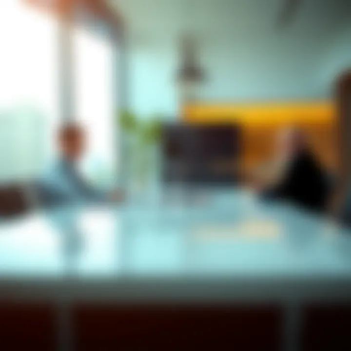 Business meeting in a modern office at Dubai Silicon Oasis