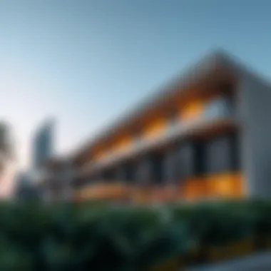 Modern Architecture of Durar Properties Modern architecture of Durar Properties' flagship project