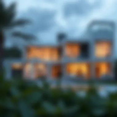 Contemporary Architecture of Everluxe Homes Modern architectural design of a luxury holiday home
