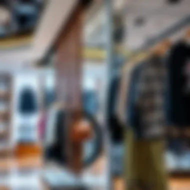 Trendy Clothing at Dubai Mall Trendy clothing display showcasing contemporary styles