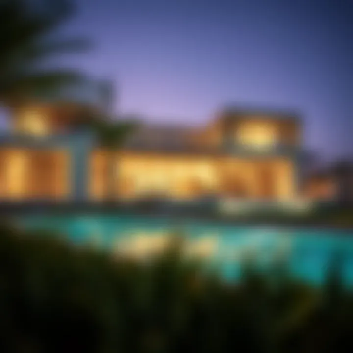 Luxurious villa in Ghantoot reflecting modern architecture