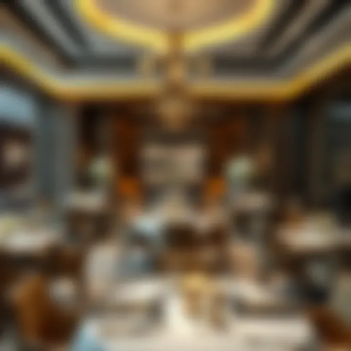 Elegant dining area within Hyatt Regency Creek Heights