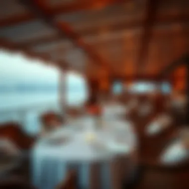 Exquisite Dining Experience on a Luxury Dhow Exquisite dining setup aboard a luxury dhow