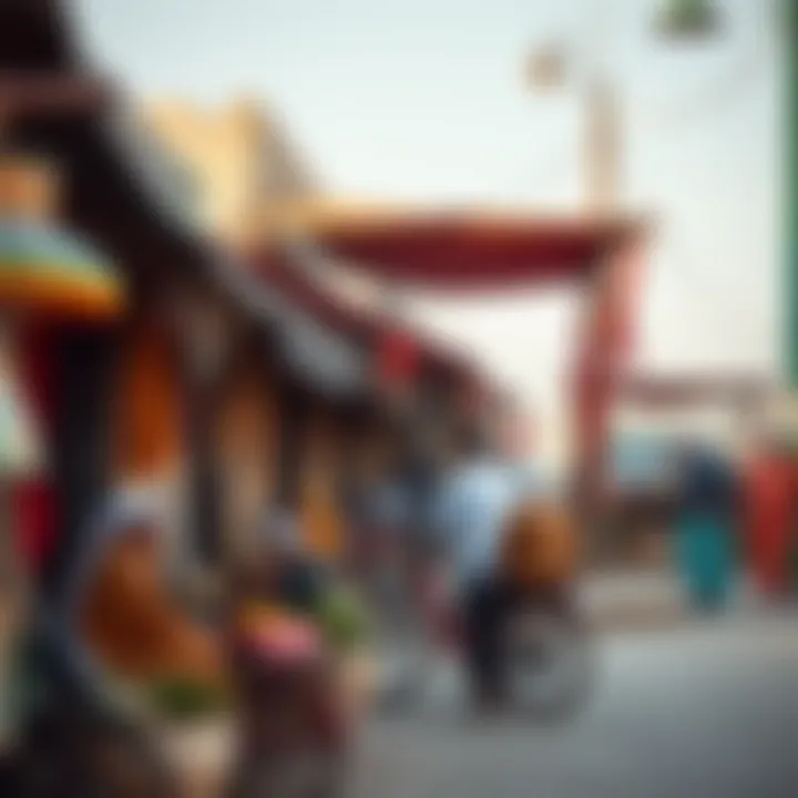Vibrant local culture in Khorfakkan