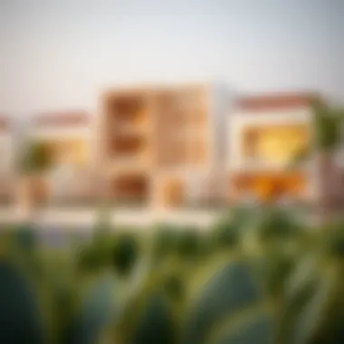 Modern real estate developments in Khorfakkan