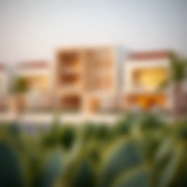 Modern real estate developments in Khorfakkan