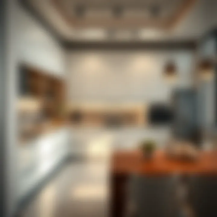 Various kitchen layouts available for rent