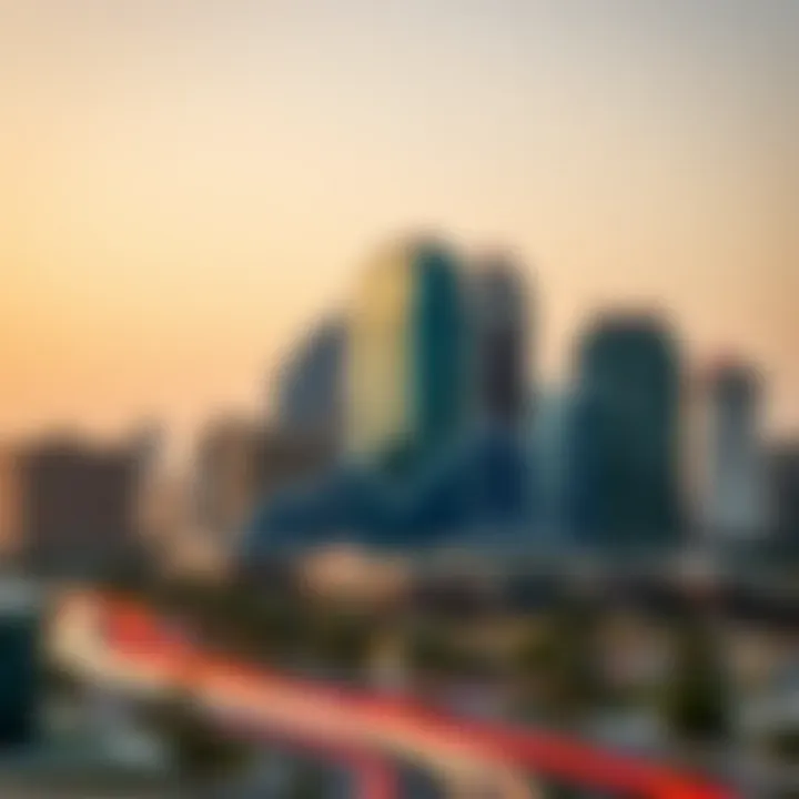 Infographic depicting investment opportunities in Dubai real estate