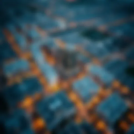 Aerial view of Mohammed Iqbal Al Barsha showcasing residential developments