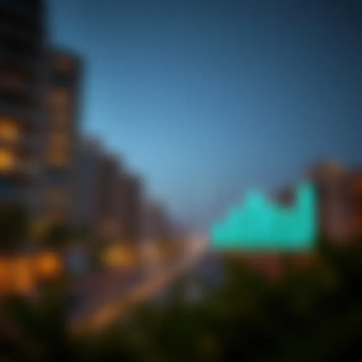 Infographic illustrating real estate market trends in Al Barsha