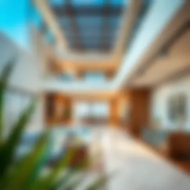Modern Elegance in Villa Design Elegant villa interiors showcasing modern design