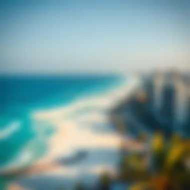 A stunning view of Pointe Beach showcasing its pristine shoreline and azure waters
