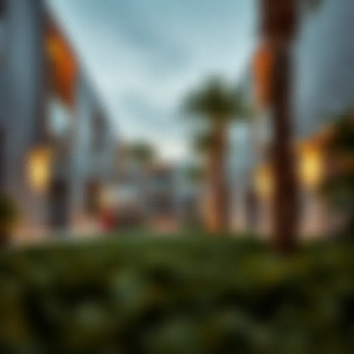 Vibrant community spaces within مشروع رمحان