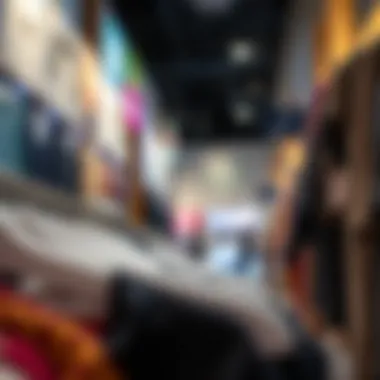A digital platform interface for second-hand clothing in Dubai