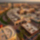Aerial view showcasing the beauty of Al Khan in Sharjah