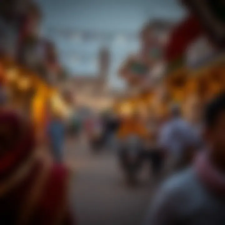 Cultural events representing the vibrant life in Al Khan