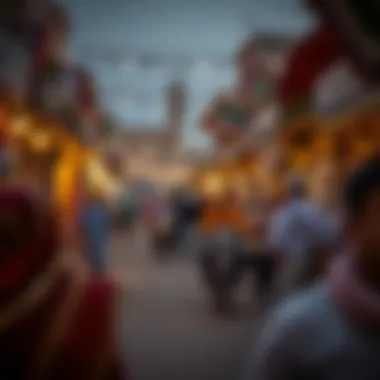 Cultural Vibrancy of Al Khan Cultural events representing the vibrant life in Al Khan