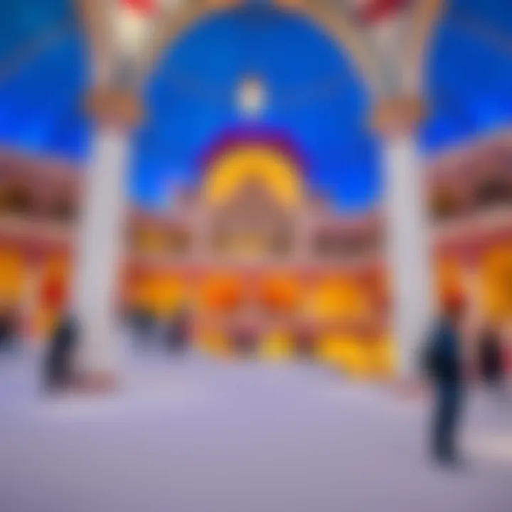 Architectural Marvel of Ski Dubai The stunning architecture of Ski Dubai within Mall of the Emirates