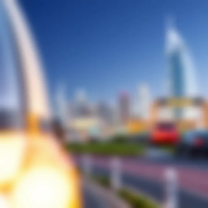 Iconic skyline of Dubai showcasing Sobha Realty projects