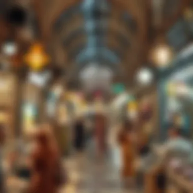 The Modern Souk Experience Bustling atmosphere of a modern souk