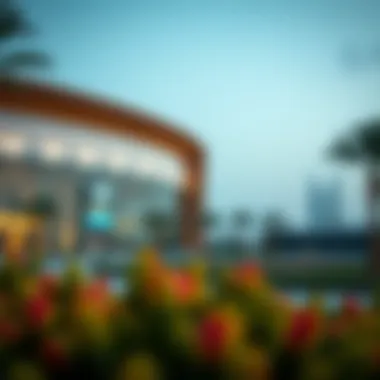 Recreational Facilities in Sport City Active recreational spaces in Sport City with sports facilities and parks