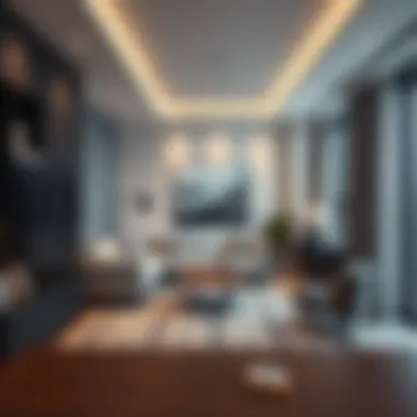 Space Optimization in Studio Apartments Maximized space in a compact studio layout with functional furniture