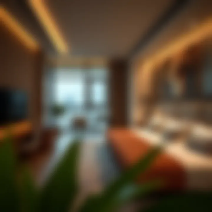 Amenities in a Dubai studio apartment