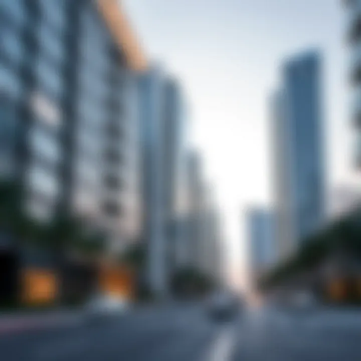 Contemporary Architecture of Tasheel Business Bay Modern office buildings in Tasheel Business Bay