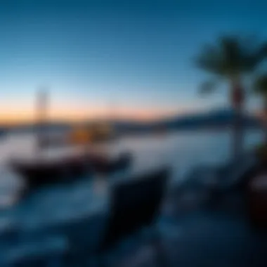 A panoramic view of the waterfront lifestyle in روتانا الجداف