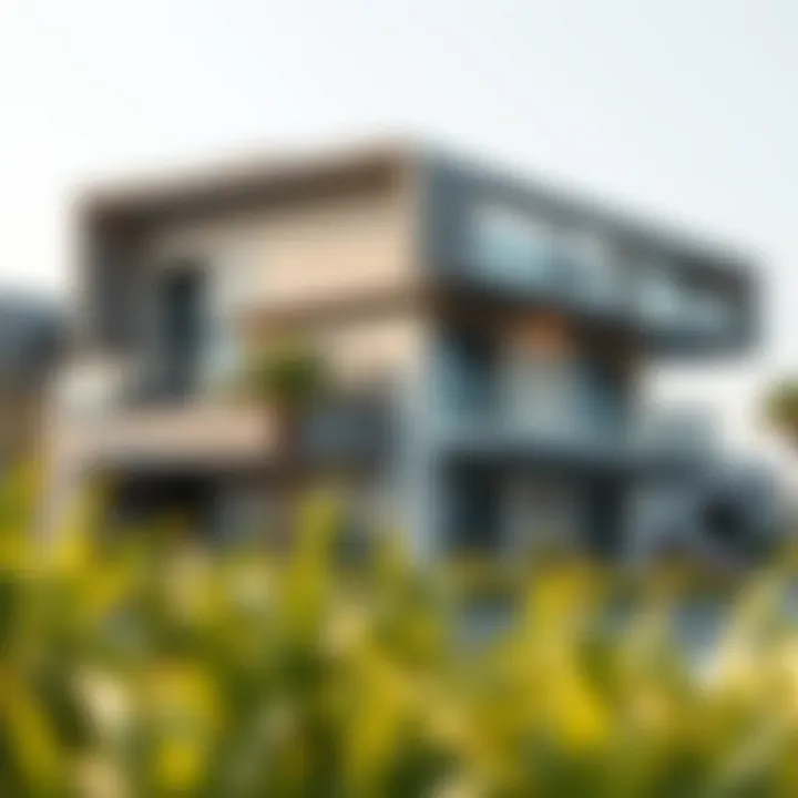 Sustainable Architecture on Dubai Islands Sustainable architecture on the Dubai Islands blending nature and modern design