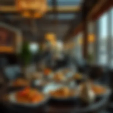 An inviting table set with an array of traditional dishes