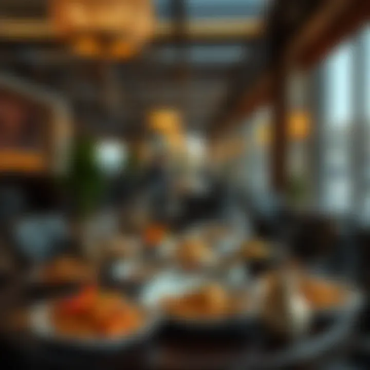 An inviting table set with an array of traditional dishes