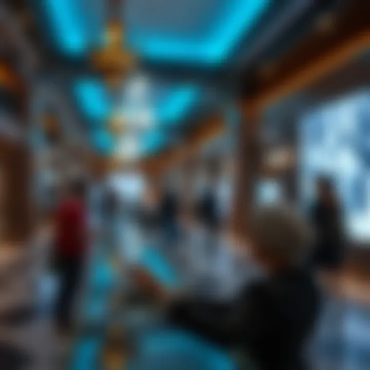 Engaging customer experience at الفرسان مول