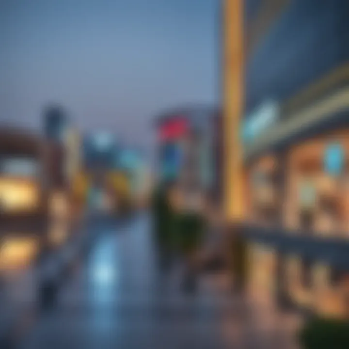 Diverse retail landscape within الفرسان مول