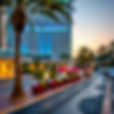 Vibrant surrounding attractions near Jumeirah Hotel