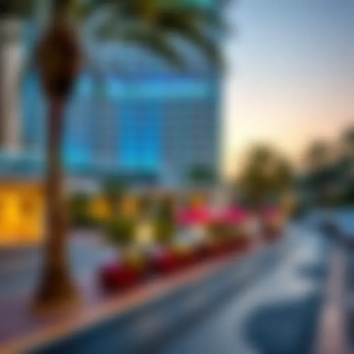 Vibrant surrounding attractions near Jumeirah Hotel