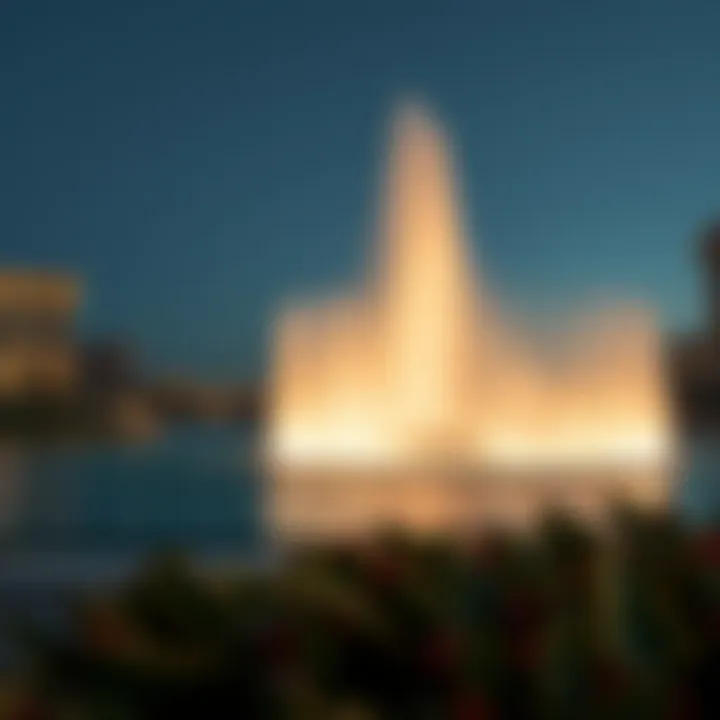 Surrounding attractions near the Dubai Fountain