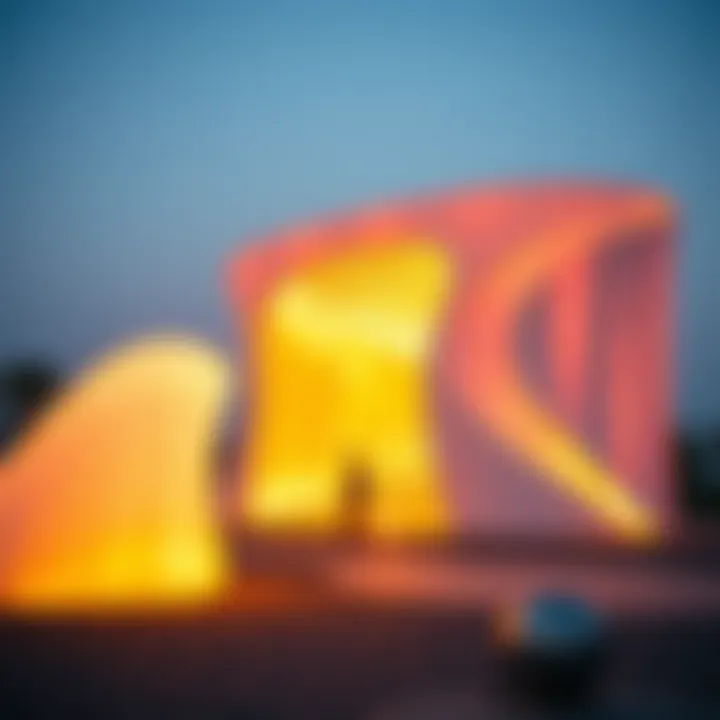 An art installation in Jebel Ali that captures the essence of contemporary creativity.