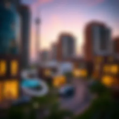 Infographic highlighting current trends in Dubai's real estate market