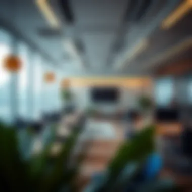 Innovative Office Space Design Modern office space with innovative design elements