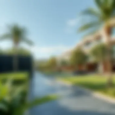 Lush Green Spaces in Layan Community Lush green spaces in Layan community